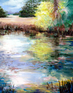Marsh Refections 374 